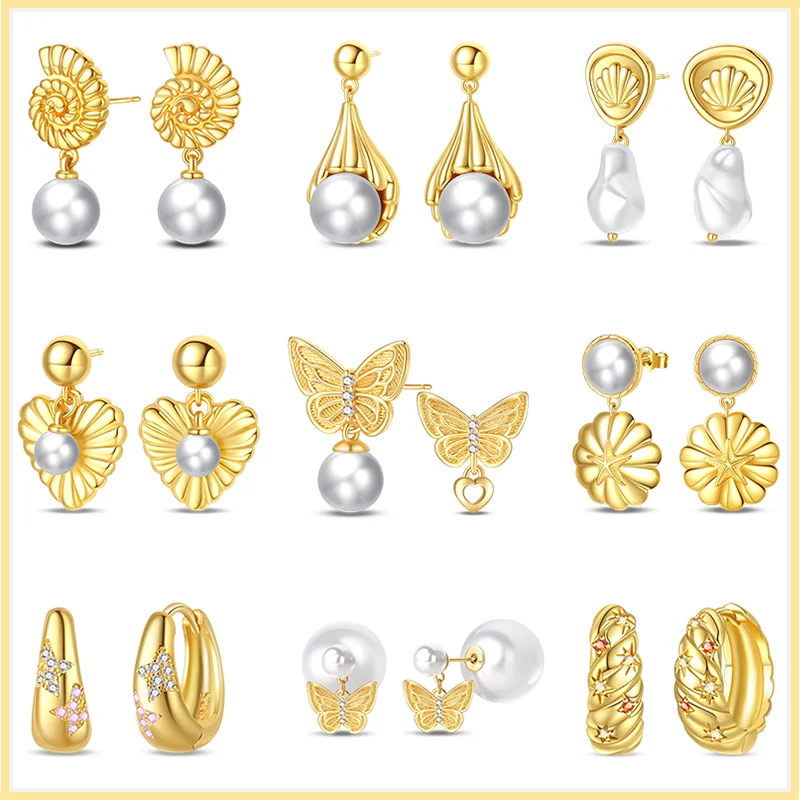 Серьги из серебра 925 Hot Toys