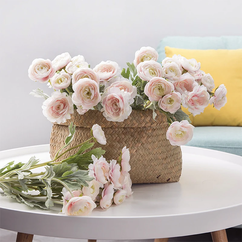 

Artificial Peony Flowers European Style Home Living Room Wedding Party For Decorative Fake Plant Vase For Decoration Accessories