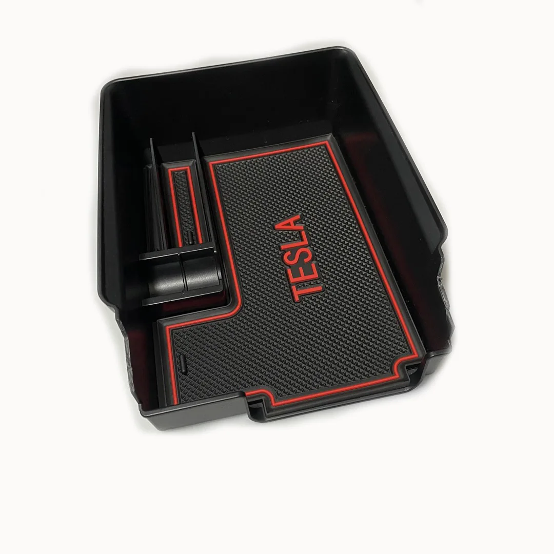 Подлокотник для консоли Tesla Model 3 Y контейнер-органайзер с центральным управлением