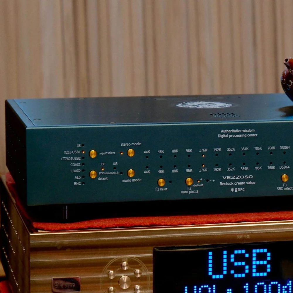 Фото Цифровой USB-интерфейс Hi-Fi VS-01 с функциями реклокинга и апсамплинга, аудиофильский USB-мост для восстановления сигнала и улучшения качества ЦАП №3