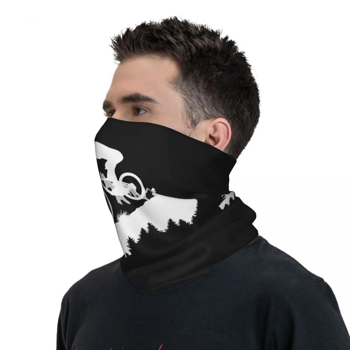 Горный стиль шея белый шарф многофункциональный головной убор для рыбалки