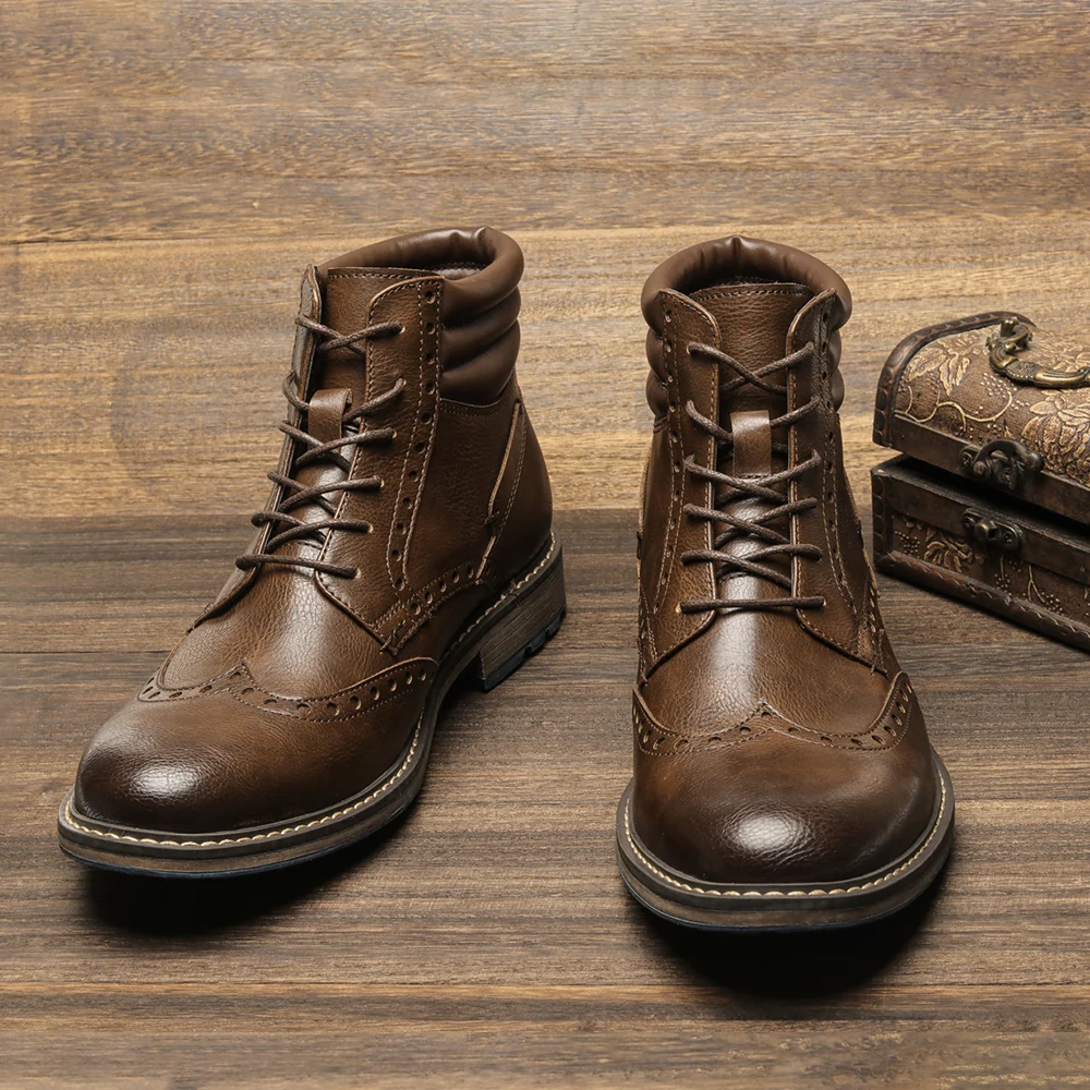 

2022 New Boots for men Ankle Boots British Royal men's high boots Wootten Brand shoes for men mens boots and luxury shoes