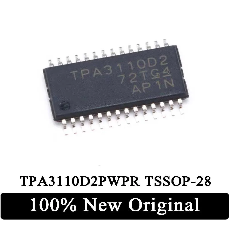 

5 шт. 100% Новый оригинальный TPA3110D2PWPR TSSOP-28 чип стерео аудио усилитель IC чип