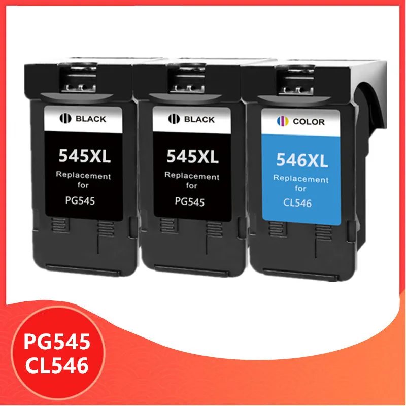 Compatible 545XL 546XL 545 XL 546 XL Ink Cartridge for Canon PG545 CL546 PG-545 Pixma MG3050 2550 2450 2550S 2950 MX495 Printer