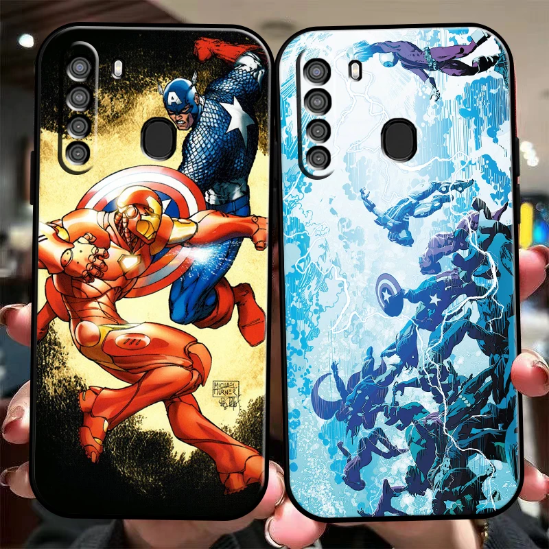 

Marvel Trendy People Phone Case For Samsung Galaxy S20 S20FE S20 Ulitra S21 S21FE S21 Plus S21 Ultra Silicone Cover Soft Coque