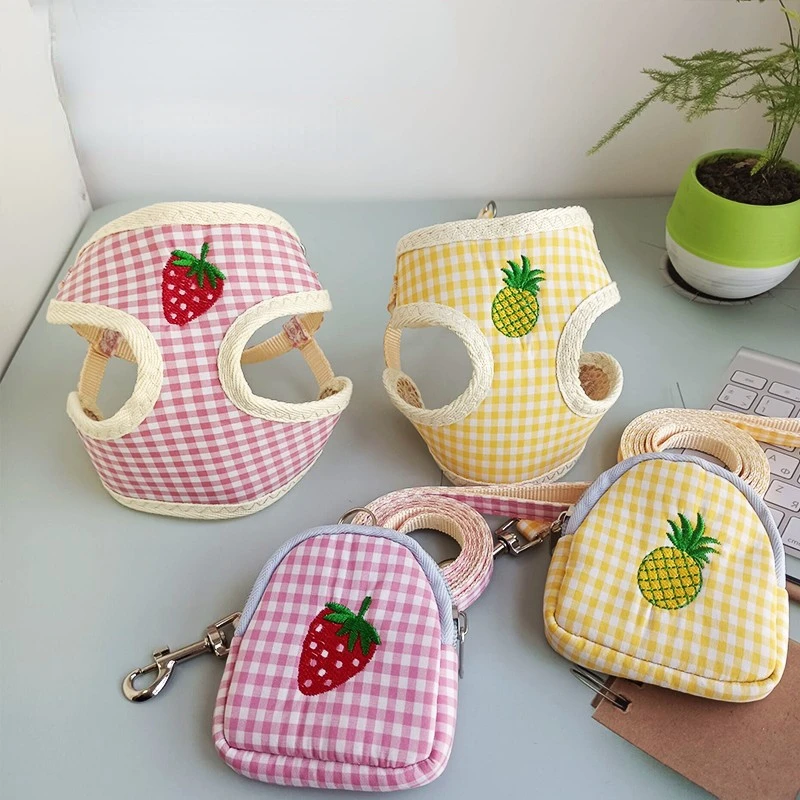 

Поводок для прогулок и собак, маленький жилет и ошейник для кошек и щенков