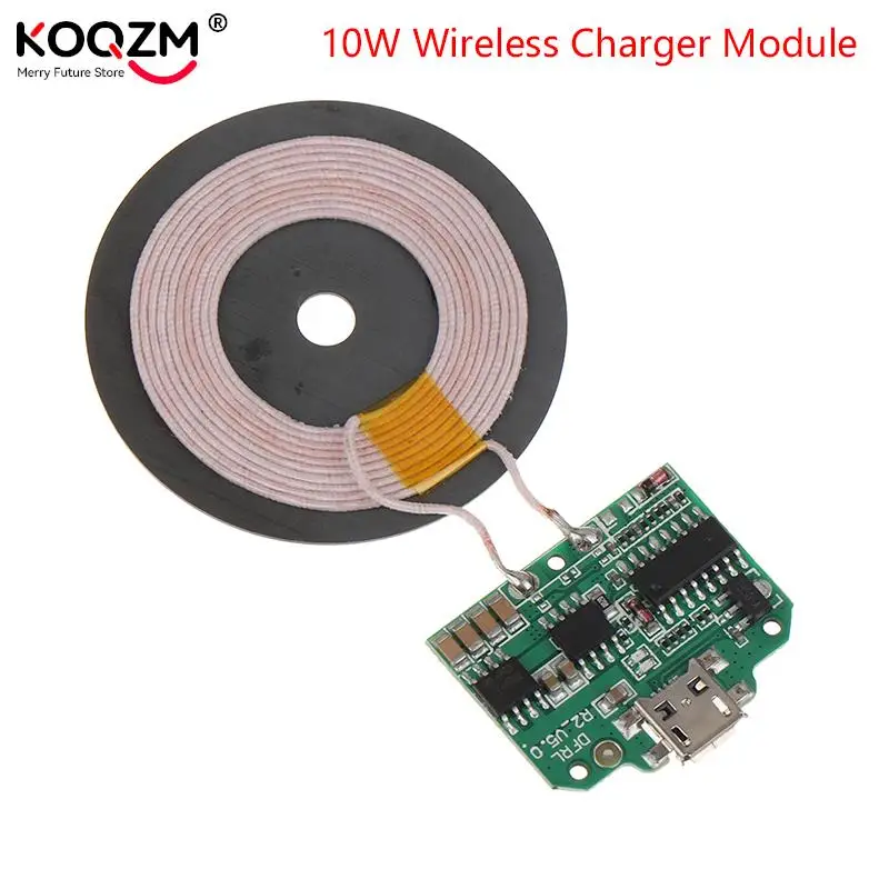 

Беспроводное зарядное устройство с Micro USB, 10 Вт, 1 шт.