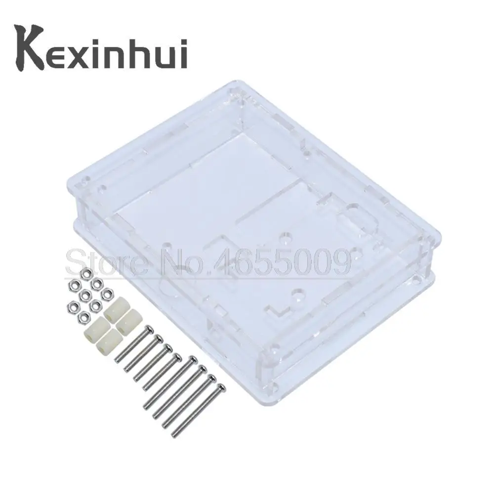 Прозрачный акриловый корпус для тестера транзисторов и емкости LCR-T4 Mega328 M328 Do It Yourself Kit.