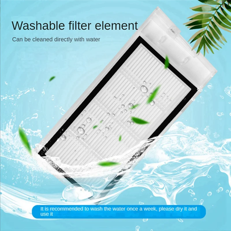 4 шт. сменные аксессуары для фильтра Hepa робота-пылесоса Xclea H30/H40/PLUS QYSDJ01