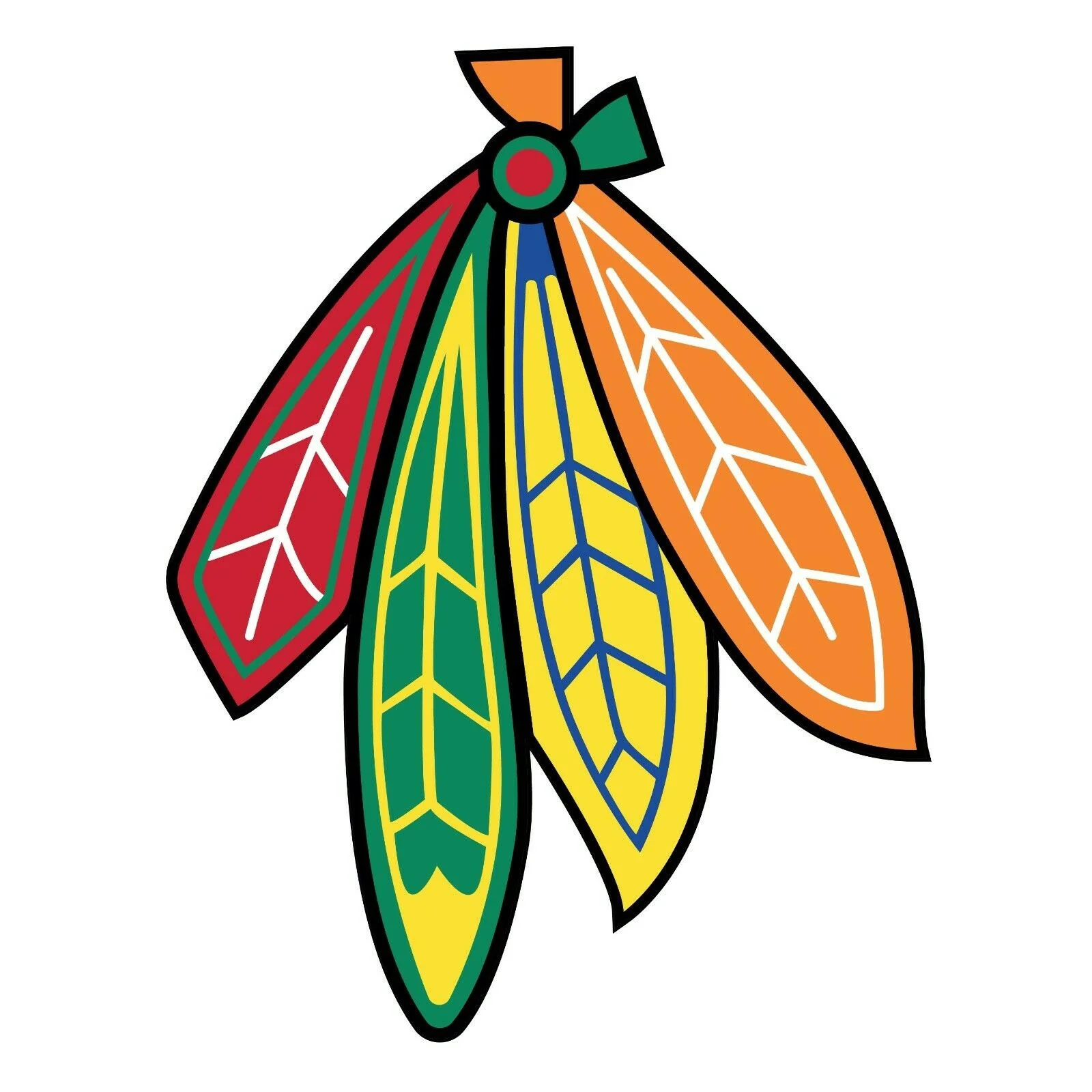 For Chicago Blackhawks NHL Fan Art VINYL DECAL STICKER GRAPHIC FUNNY CAR  TRUCK - AliExpress