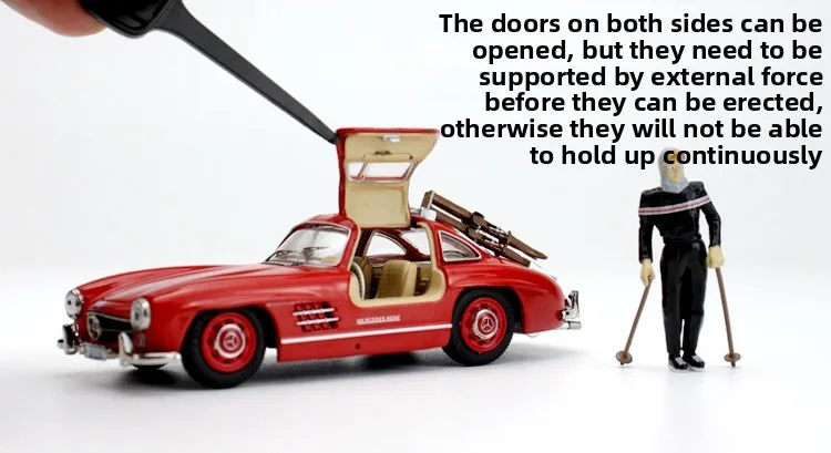 Фото Металлическая модель автомобиля Schuco 1:43 Benz 300SL №2