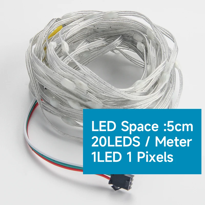 

RGB адресable LED гирлянда KTRLIGHT