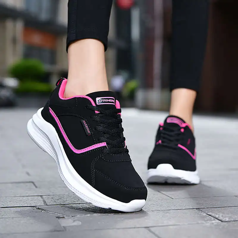 

Platform Sneakers Taniski Women's Sport Shoes On The Platform Top Women Running Shoes Gym Platform Sports Shoes Woman Tennis