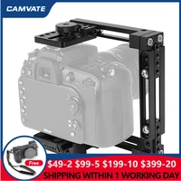 camvate camera half cage for canon 5d mark ii5d mark iii5d mark iv5ds5dsrnikon d5200d5500d7000dfa58a99a7a7iigh5gh3