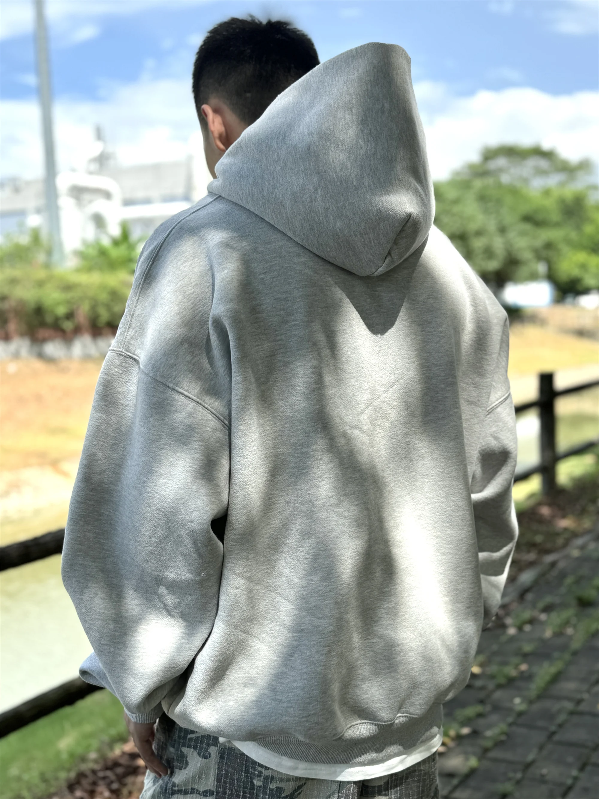 24SS винтажный стиль принт с святыми глазами качественный полный хлопок уличный