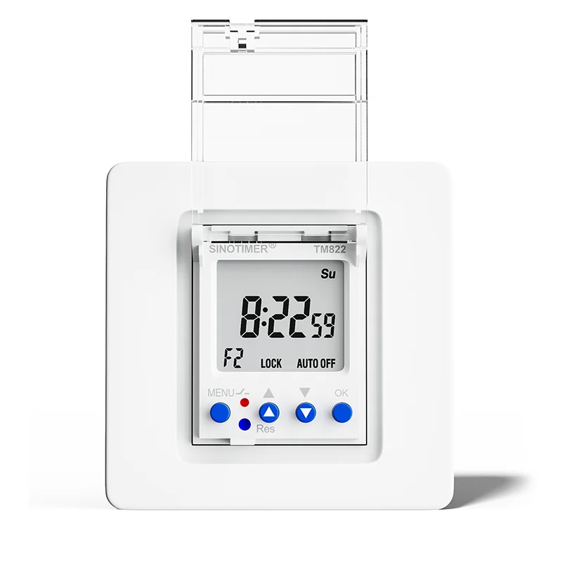 

Два группы Релейный выход Одельное управление 7-дневный еженедельный программируемый 2-канальный таймер-переключатель Время мин. Часы 1-секундного интервала