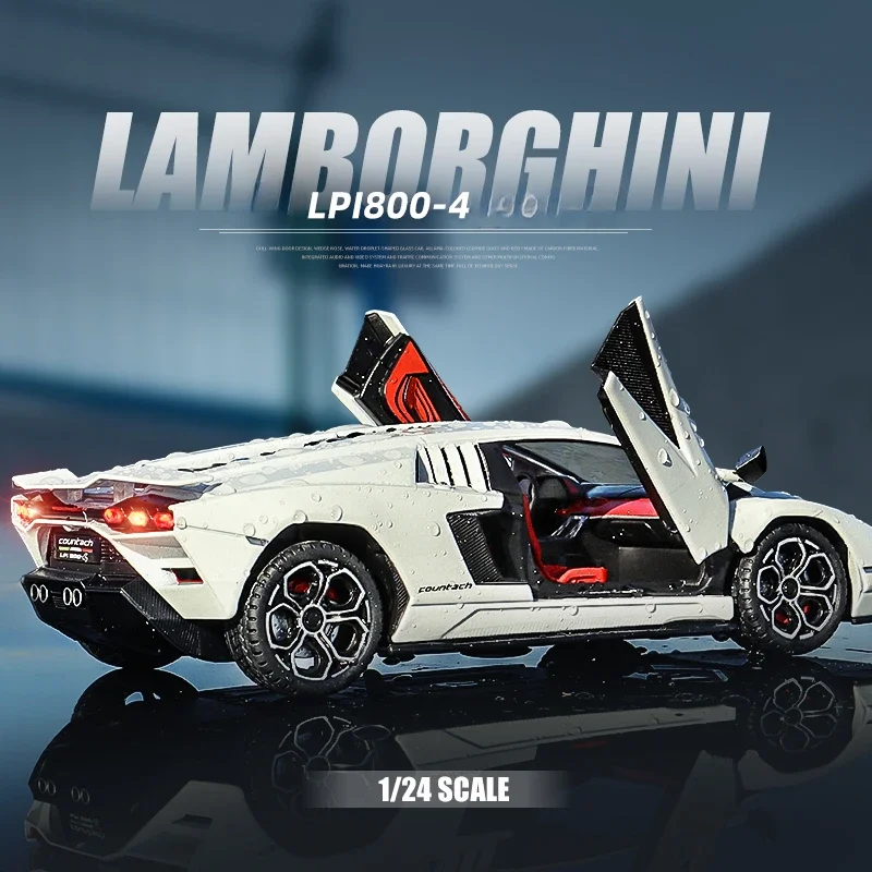 LPI 800-4 модель суперкара симпатичные металлические игрушки 1/24 лампорный счетчик