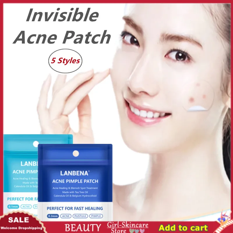 

5 Styles Anti-acne Patches Invisible Concealer Hydrogel Acne Patches Remove Facial Blemishes Waterproof Skin Care Tools