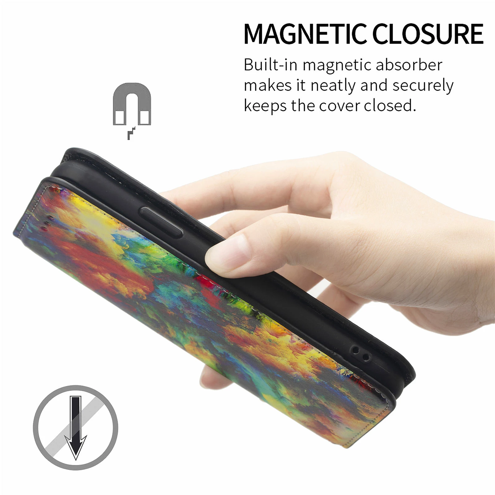 Colorful Leather Flip Case For OPPO Realme 9 Pro Case For Realme GT 2 Pro Neo 2T 3T 9i Narzo 50 30 8 5G Phone Wallet Book Cover