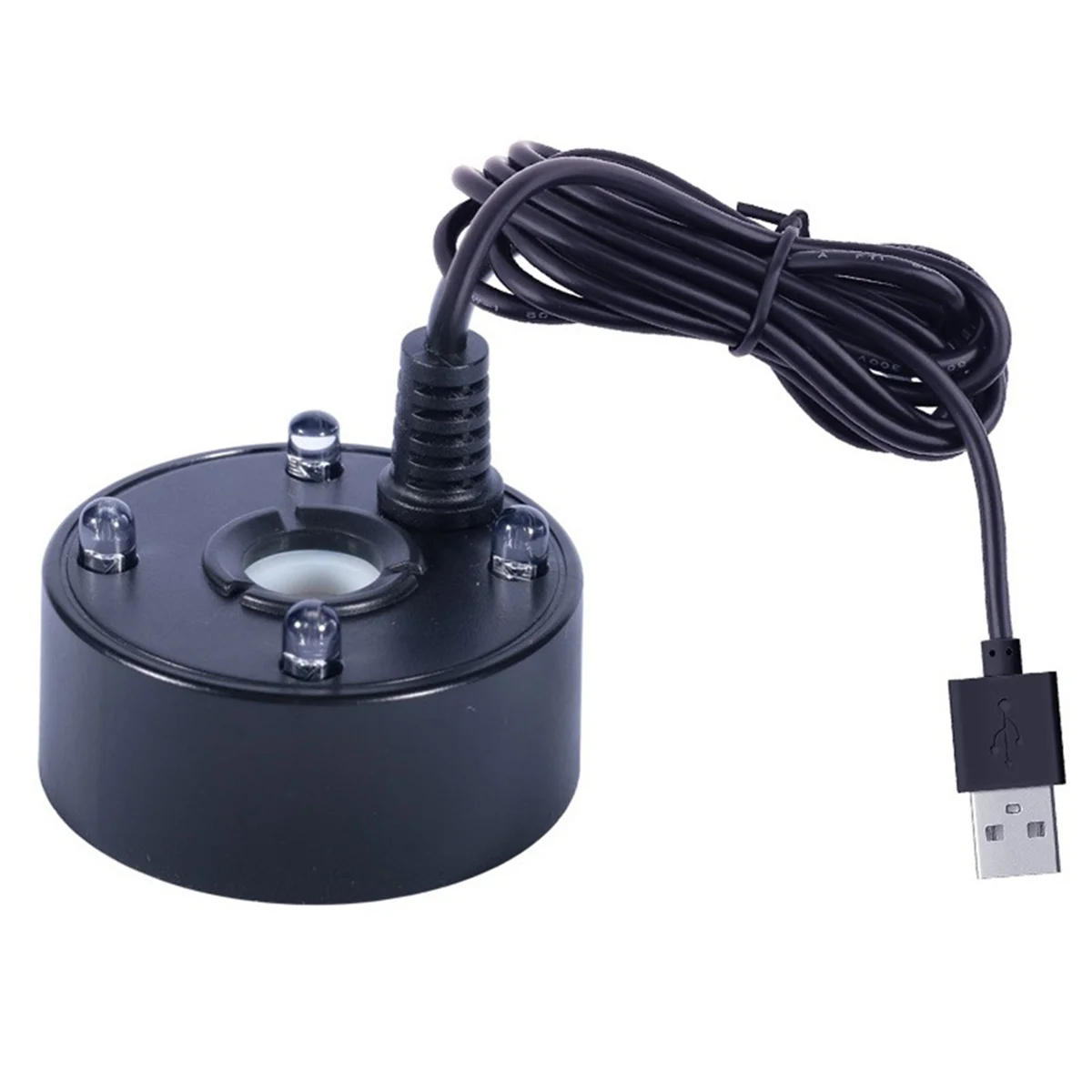 Туманообразователь USB-порт 4-цветные светодиодные фонари мини-машина для тумана