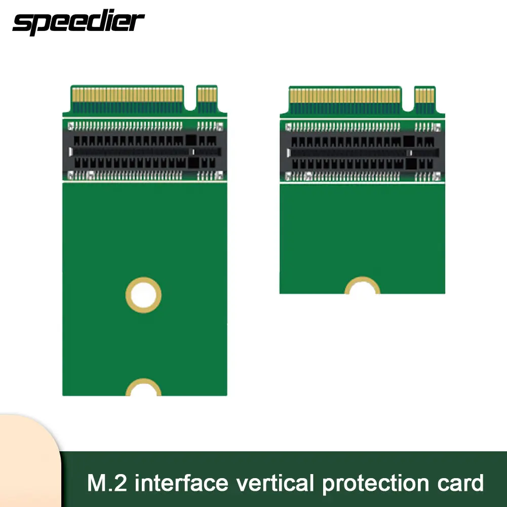 M.2 Ngff вертикальный интерфейс M-key защитная карта M2 NVMe интерфейс Вертикальная Фотокарта 2230 2242