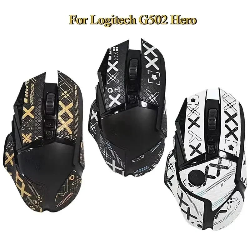 Фото Противоскользящая лента-накладка для Logitech G502 Hero, впитывающая пот, прочная, для игрового контроллера. №3