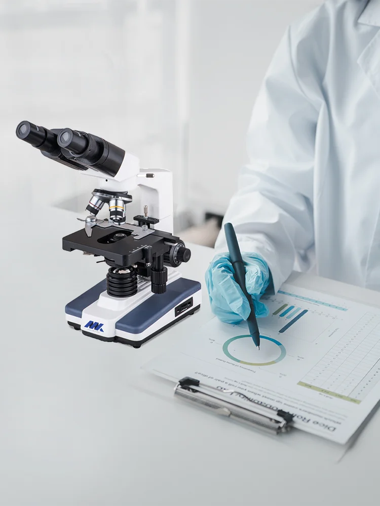 MKLABLINK Биологический микроскоп Бинокулярная головка Лабораторные