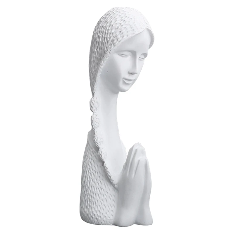 

Молитвенная девушка Ангел Смола гостиная настольное украшение статуя подарок коллекция памятные украшения