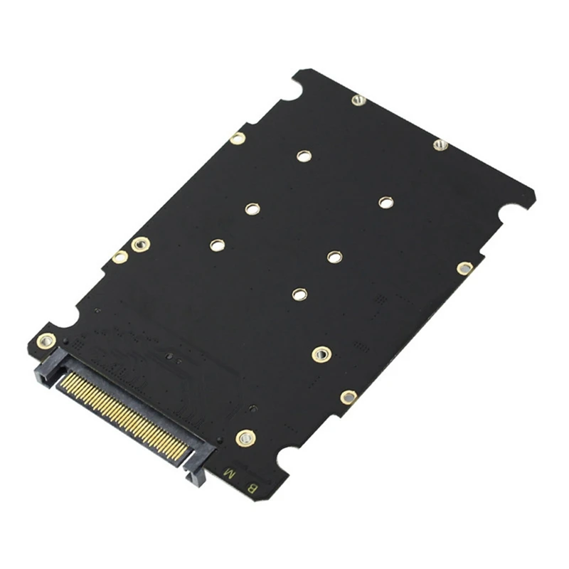 Фото N27R 2 в 1 M.2 NVMe SATA U2PCB M.2 NVME SSD Key M Key B SSD to U.2 SFF-8639 Адаптер PCIe M2 Конвертер Детали настольного компьютера №2