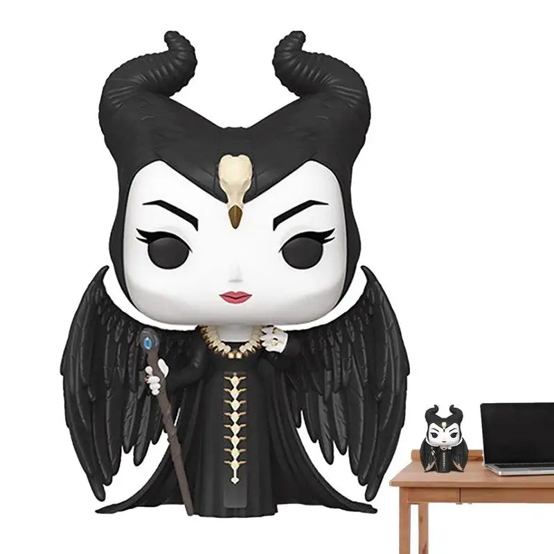 

Мультяшные злодейки, злодеи, королева, малефисент, милая кукла, фигурка, игрушка для детей, взрослые, Рождественская искусственная кукла, иг...