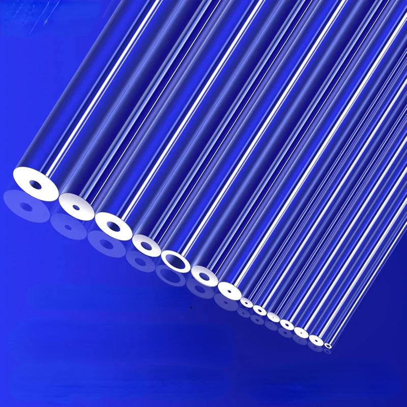 

Customize Quartz Capillary Tube Silica Single-Bore Glass Capillary Tube with Thick-walled High Temperature Glass Tube Length10mm