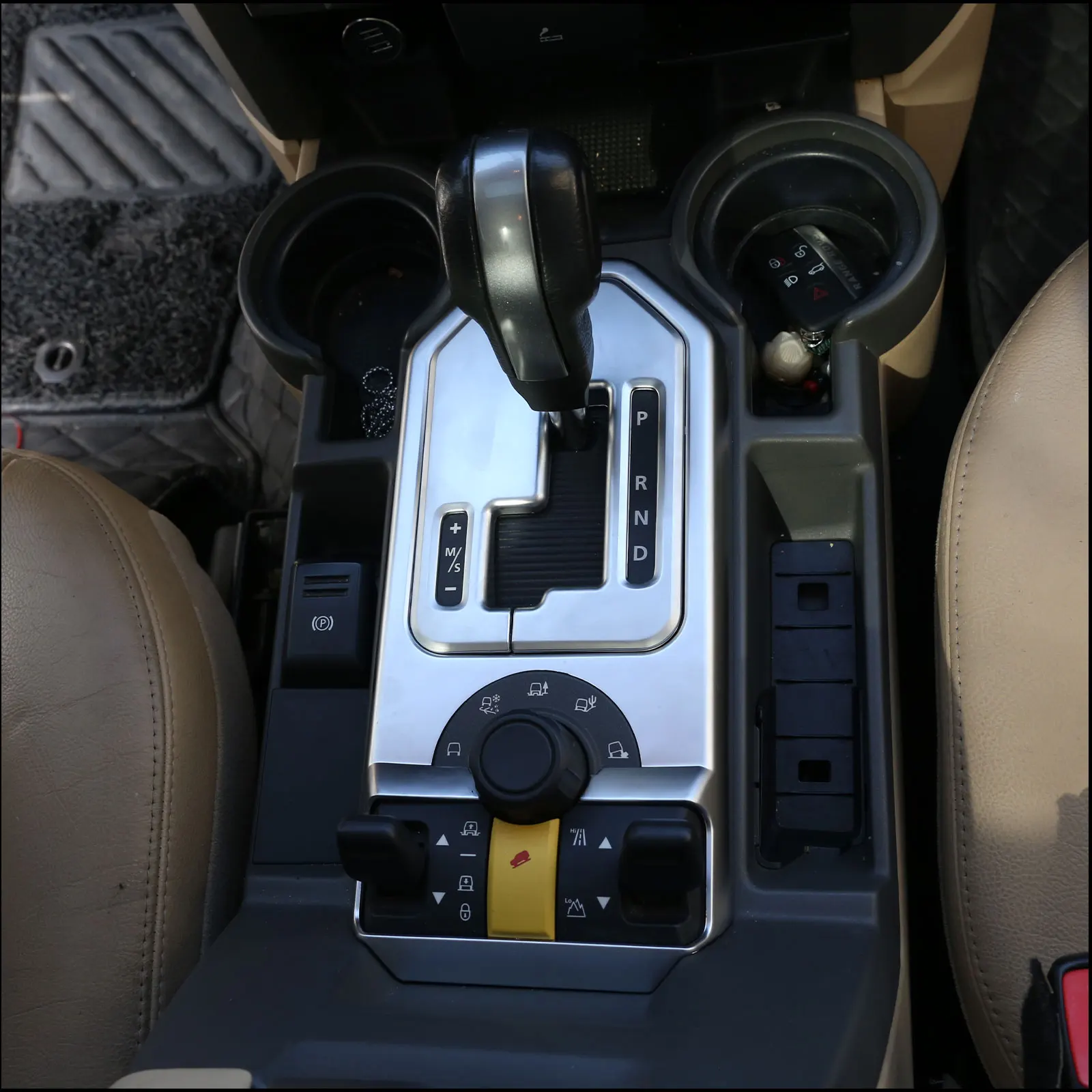 Zinky центральное управление автомобилем фоторамка для Land Rover Discovery 3 LR3 2003-2009 ABS