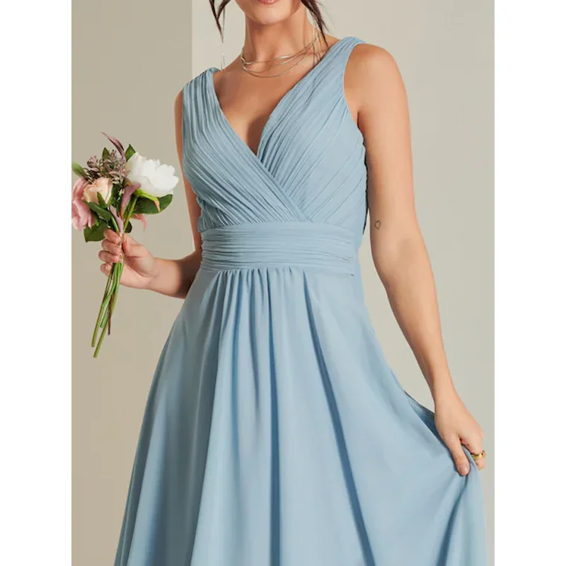 Женское платье NoEnName_Null без рукавов полиэстер