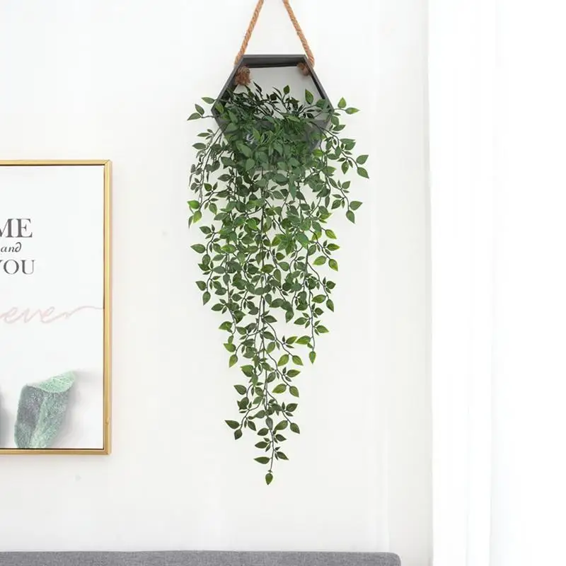 

Artificial Mandala Vines Fake Weeping Vine Potted Plants Fake Plants Bedroom Aesthetic Faux Greenery Wall Home Garden Decoration