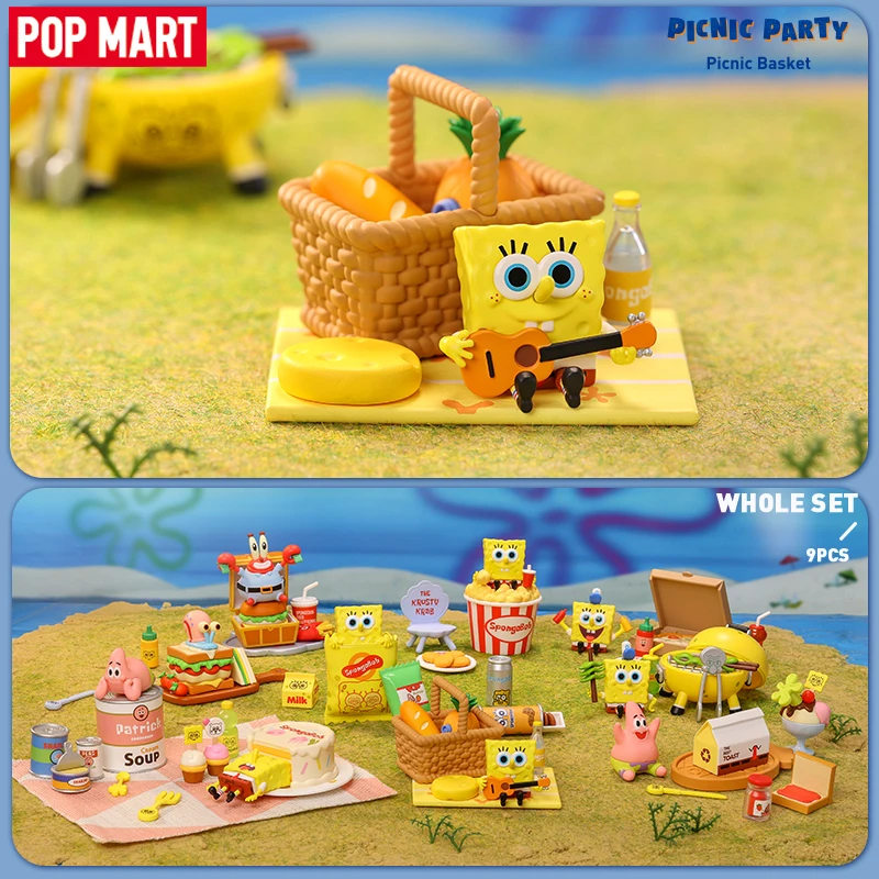 1pc/9pcs Action Figure Cute Birthday Gift Kid Toy Mystery Box