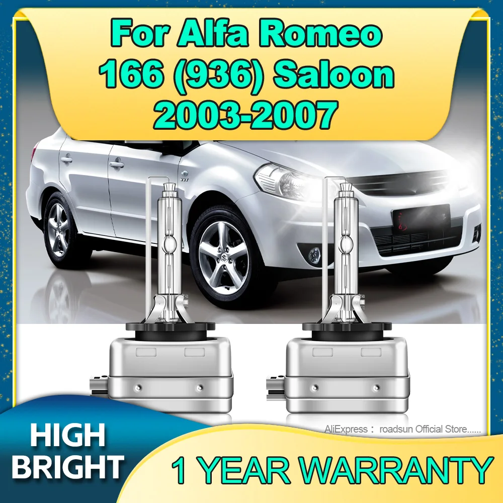 2 шт. автомобильные ксеноновые лампы для Alfa Romeo 6000 (166) Saloon 936 2003 2004 2005