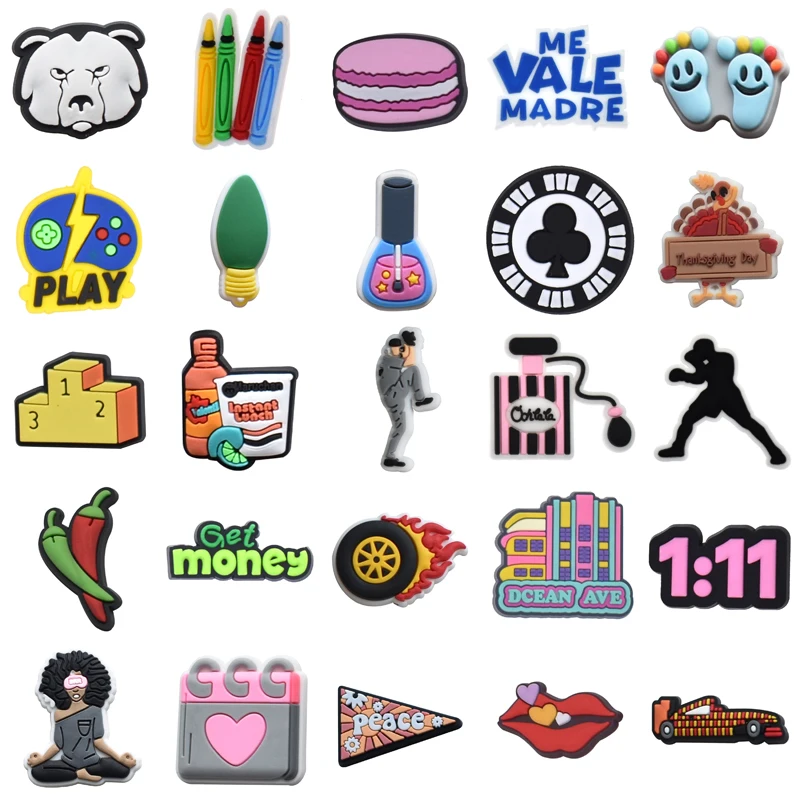 

Shoes Accessories Decorations for Crocs Gifts Boy Women Charm Girl Set Jeans Shoe Charms Packs Kids Wholesale Bulk Para Pins Men