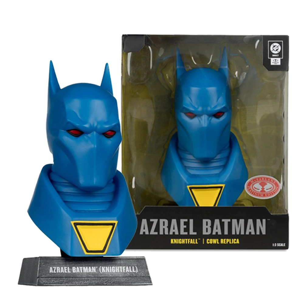 Фото Коллекционная модель-реплика шлема Mcfarlane Toys DC Direct Prop Replica Wv6 в масштабе 1:3: Red Hood Cowl/Batman Cowl/Azrael Batman Cowl (Chase) №4