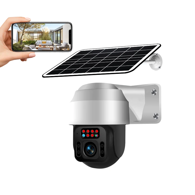 

Vesafe OEM ODM Q2 Wifi 4G 8w Human Motion Tracking Two-way Audio CCTV Camera