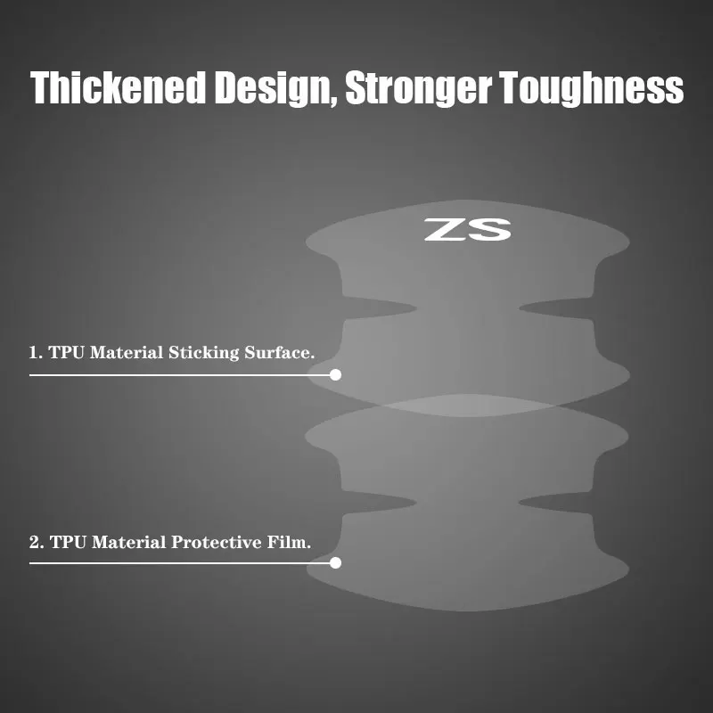 8 шт. защитная пленка на дверь автомобиля |