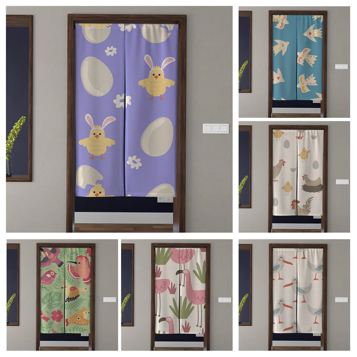 Дверная занавеска Noren для комнаты подвеска с защитой конфиденциальности