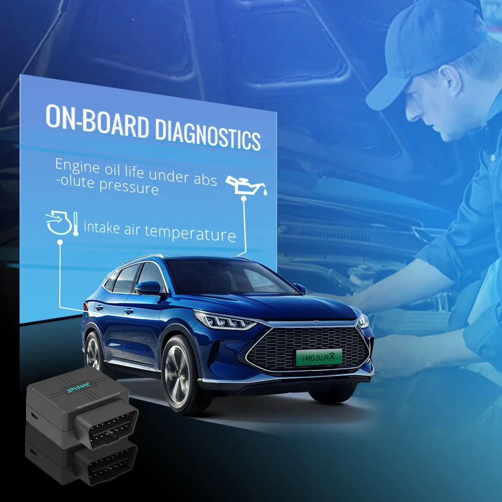 VL502 Локатор автомобиля GPS-локатор с диагностикой Canbus Считывание данных