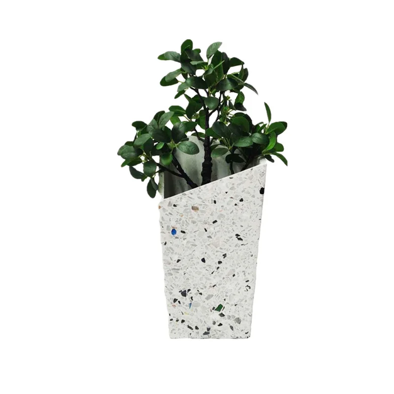 

Simple Nordic style geometric terrazzo Vase Decoration model house sales office soft decoration