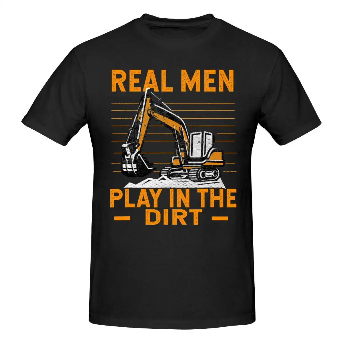 

Heavy Equipment Tractor Operator Excavator T Shirt Cotton Custom Short Sleeve Men Tshirt