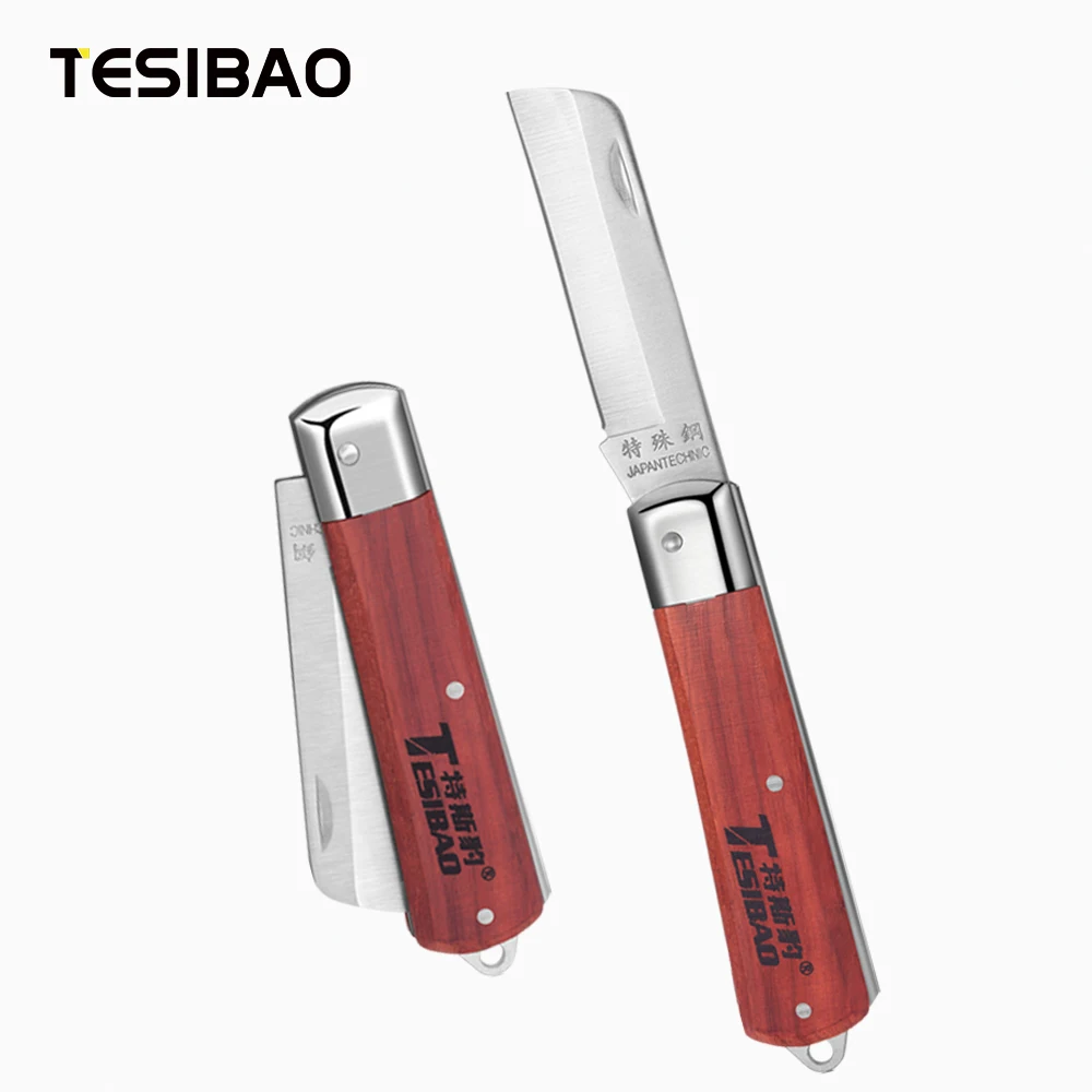 Складной нож электрика карманный ручной инструмент для резки проводов из