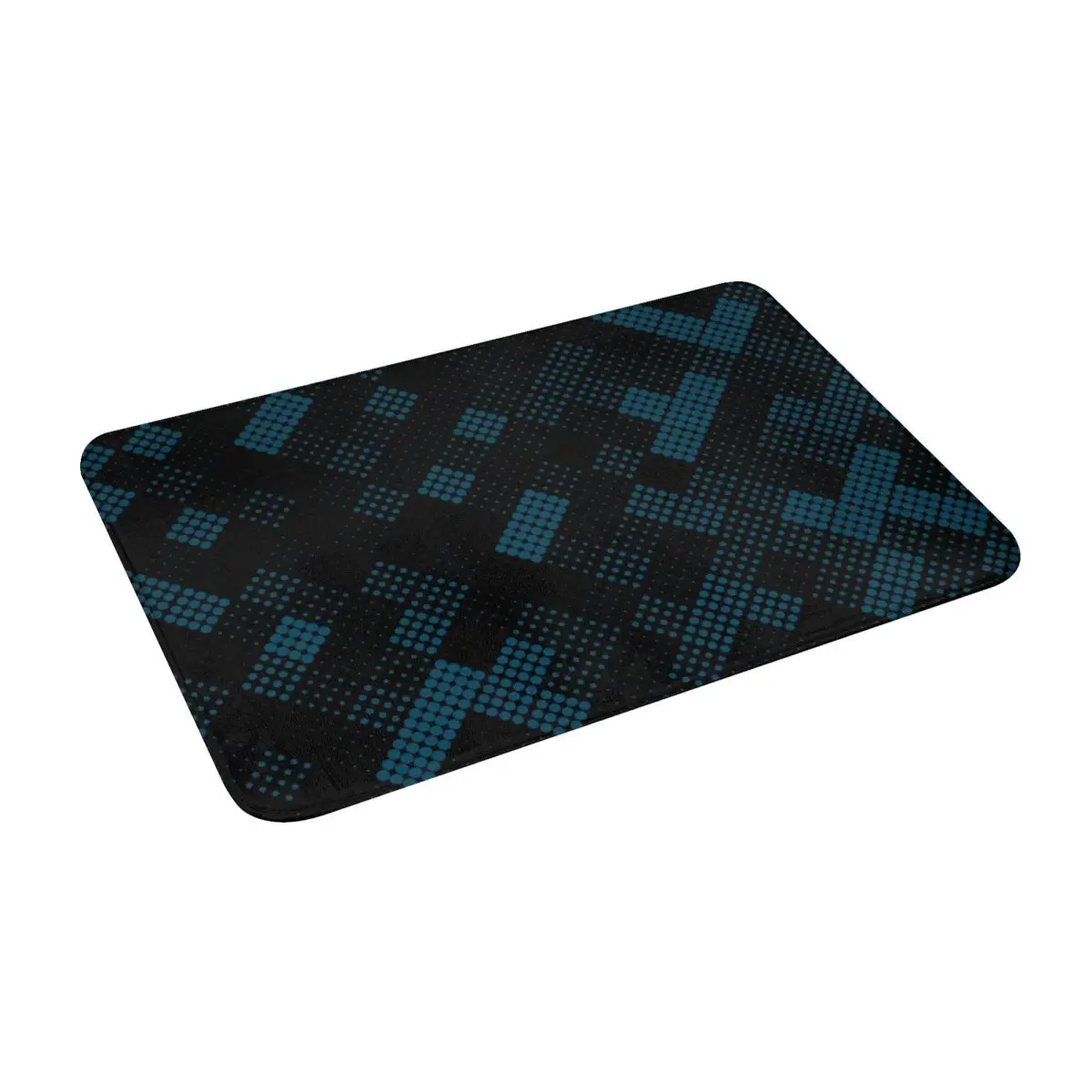 

Blues Geometric Bath Door Floor Mat Non-slip Rug Carpet Entrance Living Room Home Kitchen Antiwear Doormat Bathroom Equipment