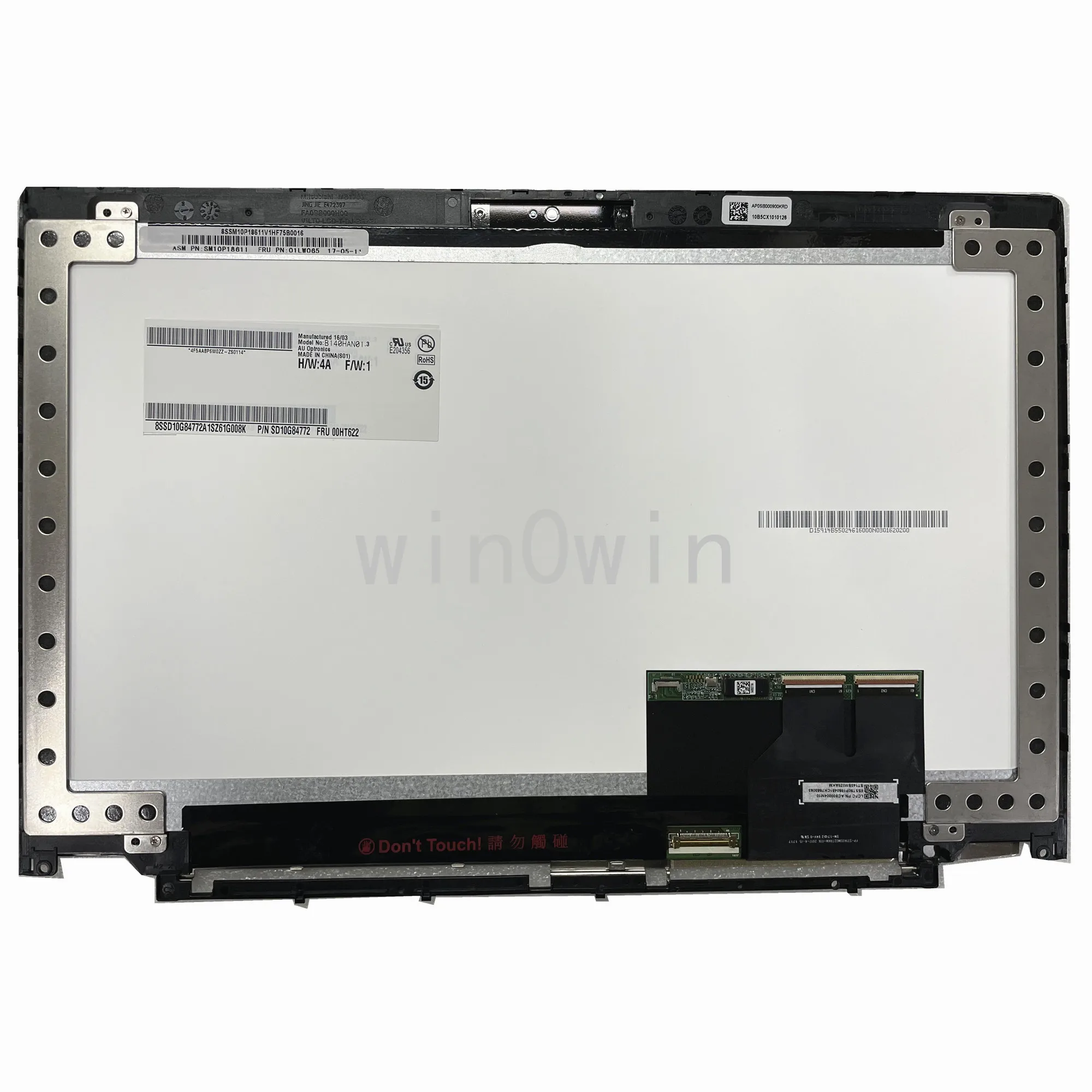 B140HAN01.3 14 0 ''ЖК-дисплей для ноутбука с сенсорным экраном дигитайзер в сборе