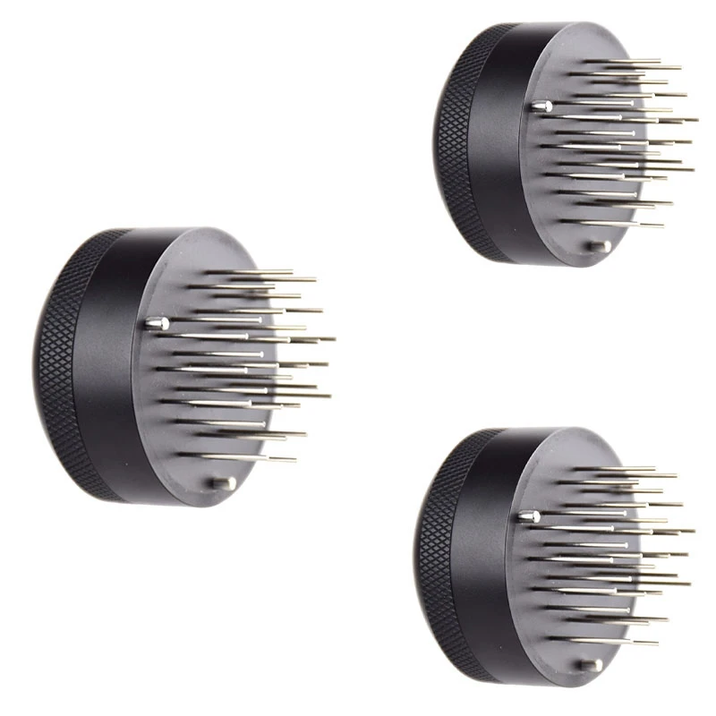 

Coffee Powder Looser Loose Powder Needle Black Stainless Steel Coffee Powder Disperser Coffee Utensil