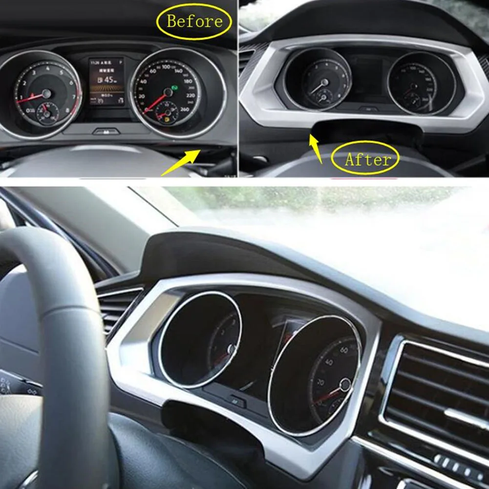 Комплект крышки приборной панели автомобиля накладка для Tiguan MK2 2017-2022 из