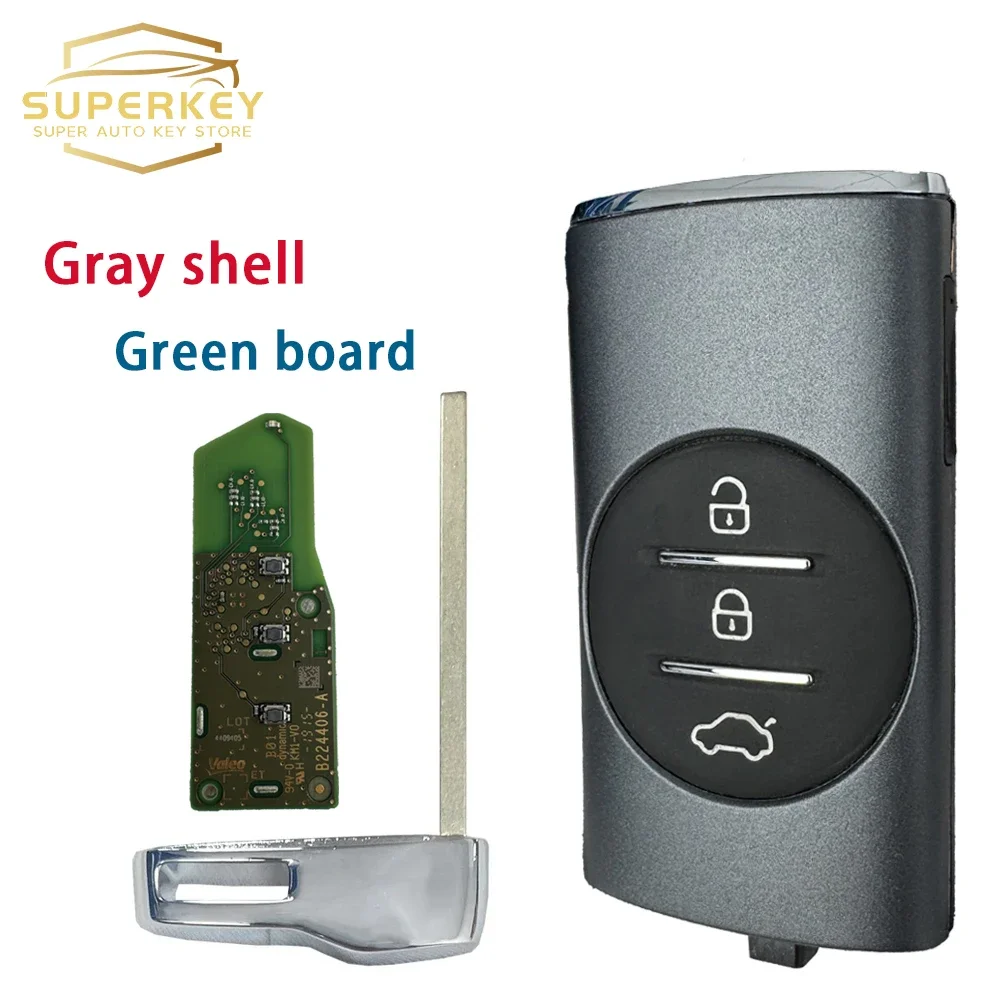 

3-кнопочный оригинальный ключ без ключа Go Smart Car Key для Chery Exeed Vantas TX TXL LX New Tiggo 3X 5X 7 Plus 8 Plus 4A чип 433 МГц FSK